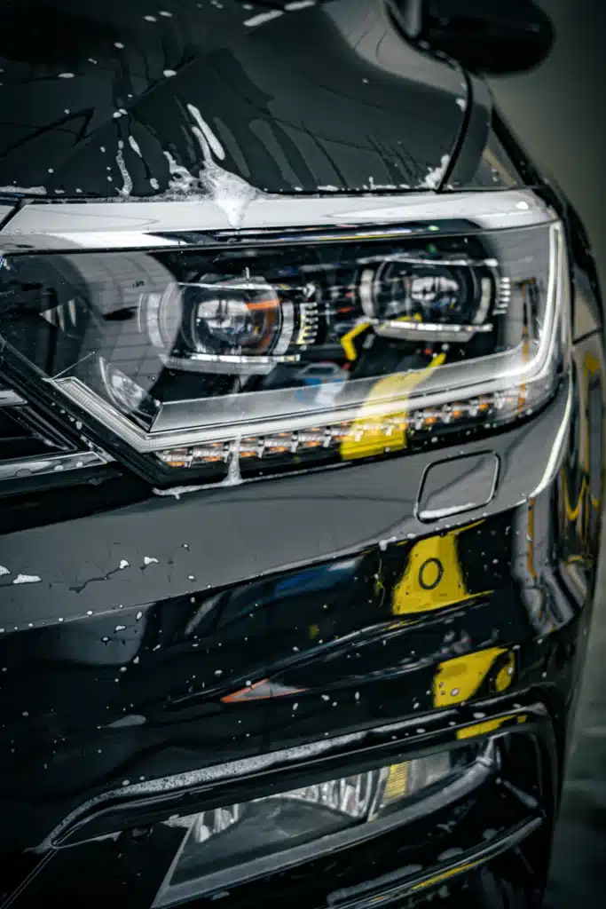 Schoon en helder koplampglas na exterieurbehandeling in Heerhugowaard