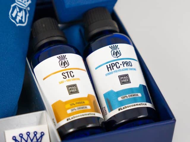 Set keramische coatings van Labocosmetica HPC 1.5 en STC bij MW Car Detailing Heerhugowaard