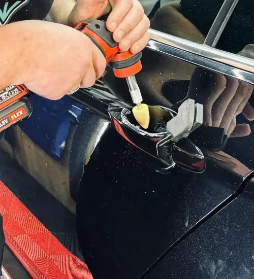 Polijsten van handvaten