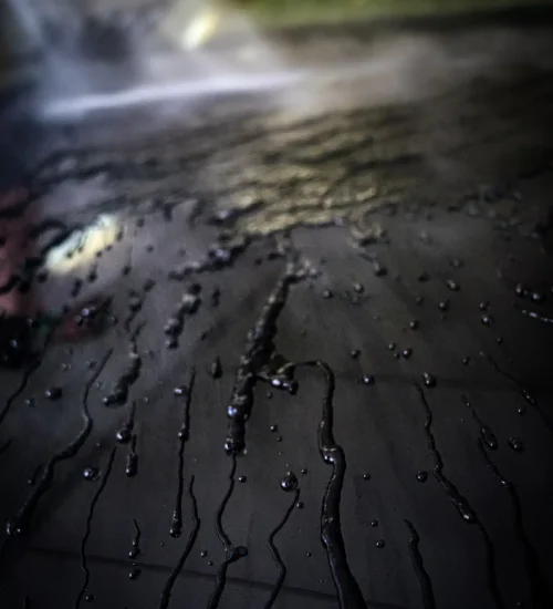 Lak stoot water af na aanbrengen keramische coating in Heerhugowaard