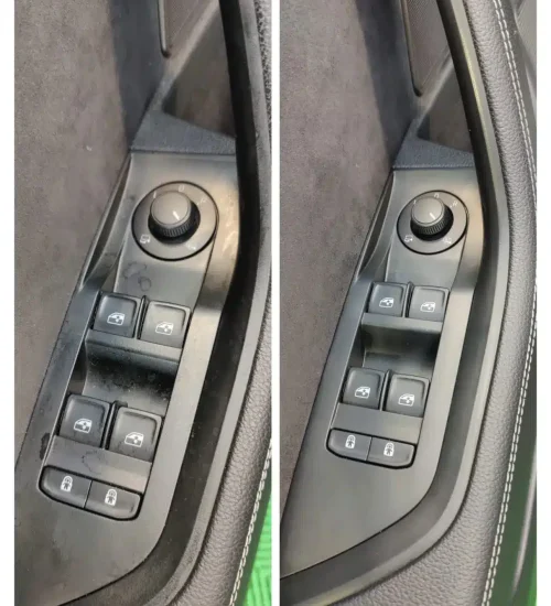 Schone portierschakelaars na interieurbehandeling in Heerhugowaard