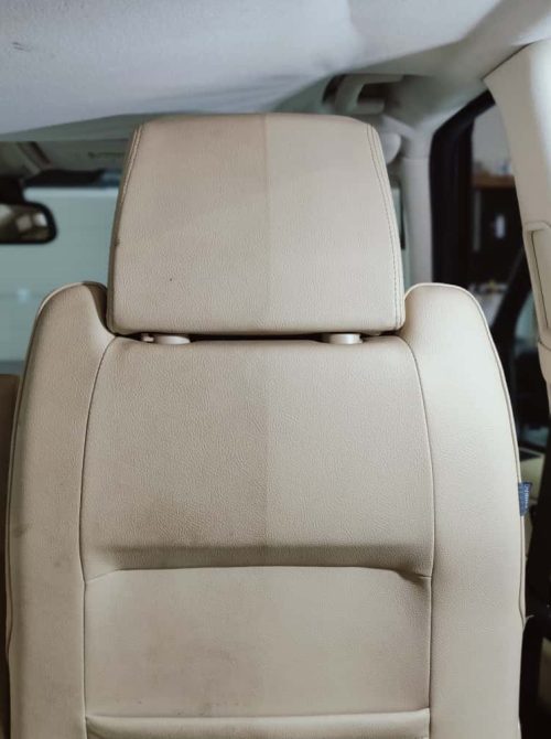 Dieptereiniging leer